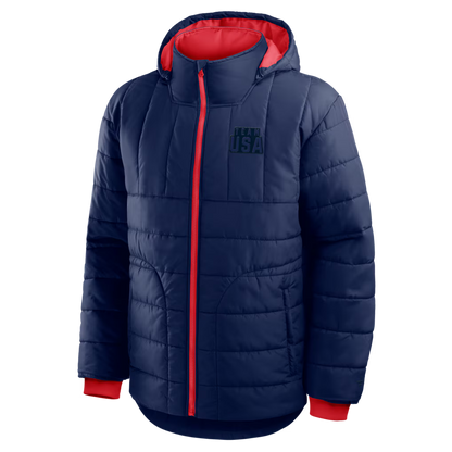 Men's Fanatics Navy Team USA Full-Zip Hooded Jacket