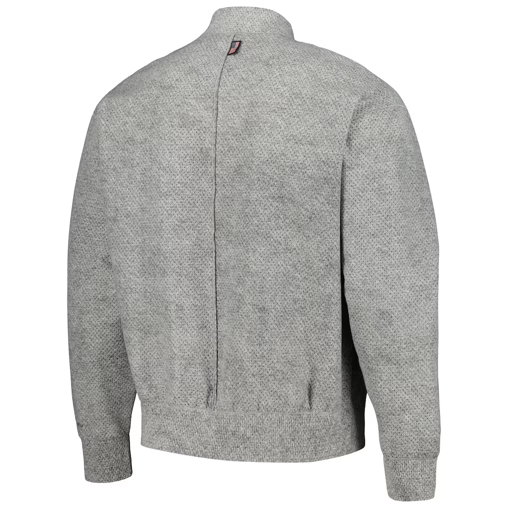 Men's Gray Team USA 2026 Summer Olympics Media Day Full-Zip Jacket