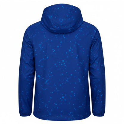 Mens Navy USMNT Full-Zip Hoodie Jacket