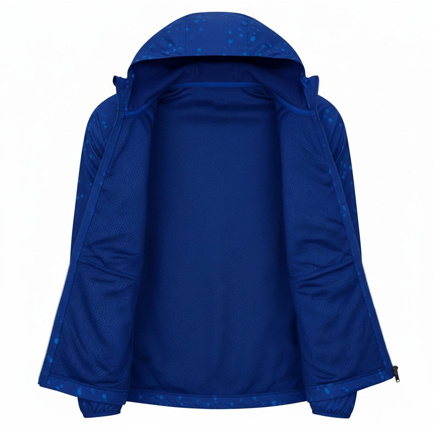 Mens Navy USMNT Full-Zip Hoodie Jacket