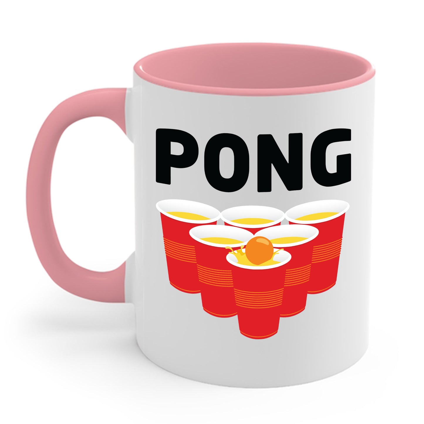 Funny Beer Pong Drinking Halloween Carnival Partner Costume Coffee Mug For Men Women