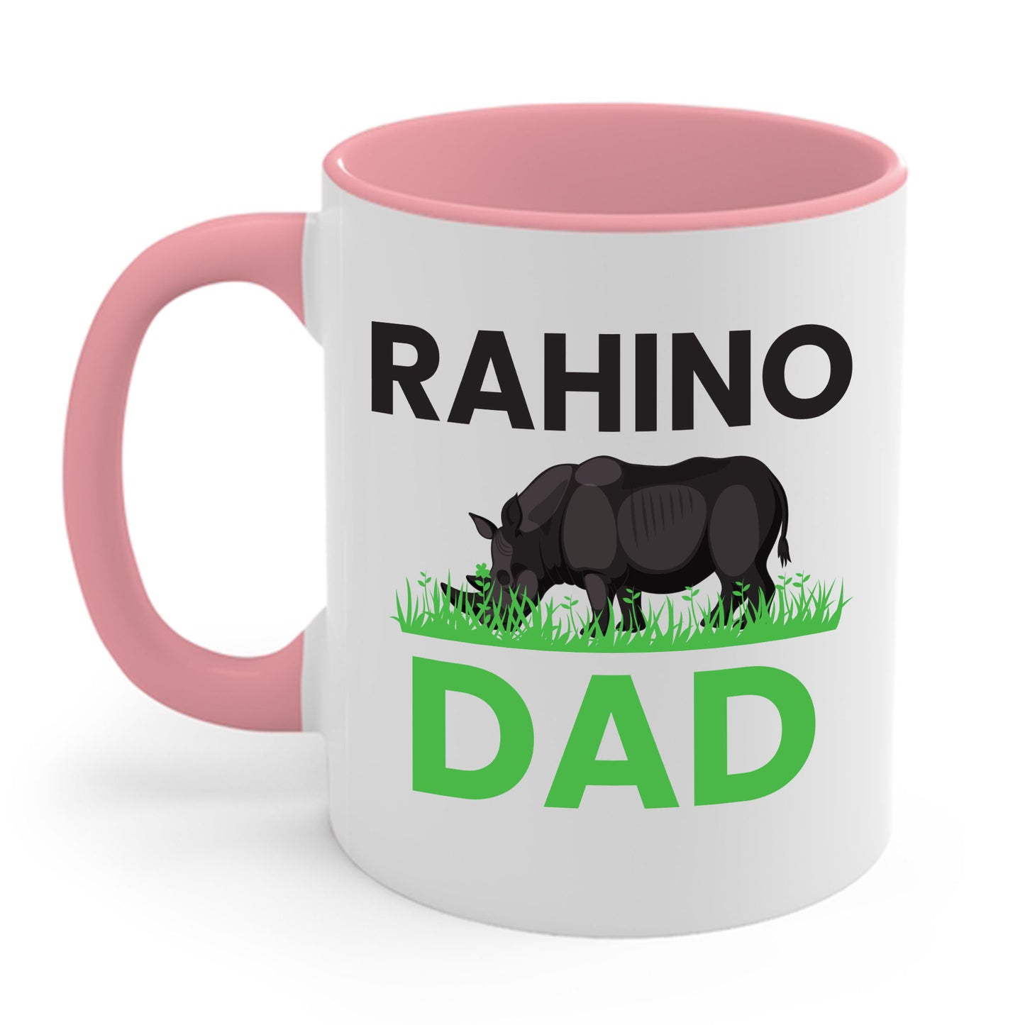 Funny Rhino Dad Mug Rhinos Chubby Unicorns Coffee Mug Gifts For Men