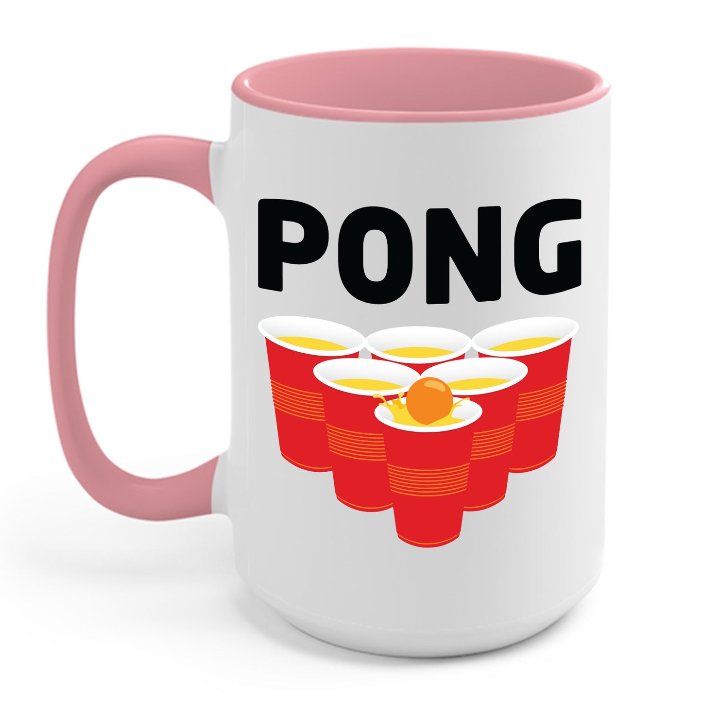 Funny Beer Pong Drinking Halloween Carnival Partner Costume Coffee Mug For Men Women