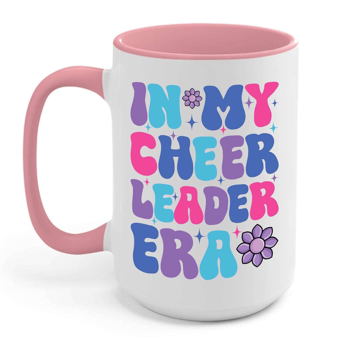 Funny In My Cheerleader Era Cheerleading Girls Teens Women Coffee Mug