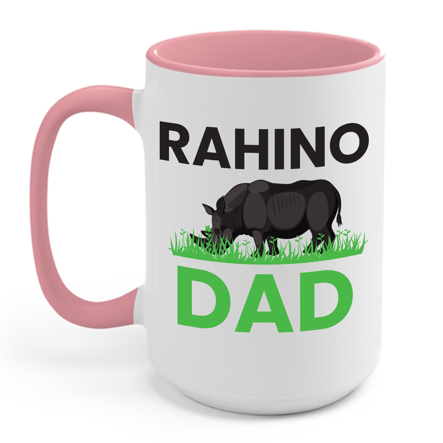 Funny Rhino Dad Mug Rhinos Chubby Unicorns Coffee Mug Gifts For Men