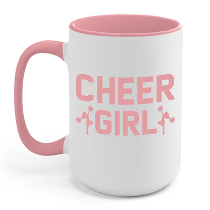 Funny Cheer Team Cheerleading Cheering Cheerleader Coffeer Mug For Women Girls