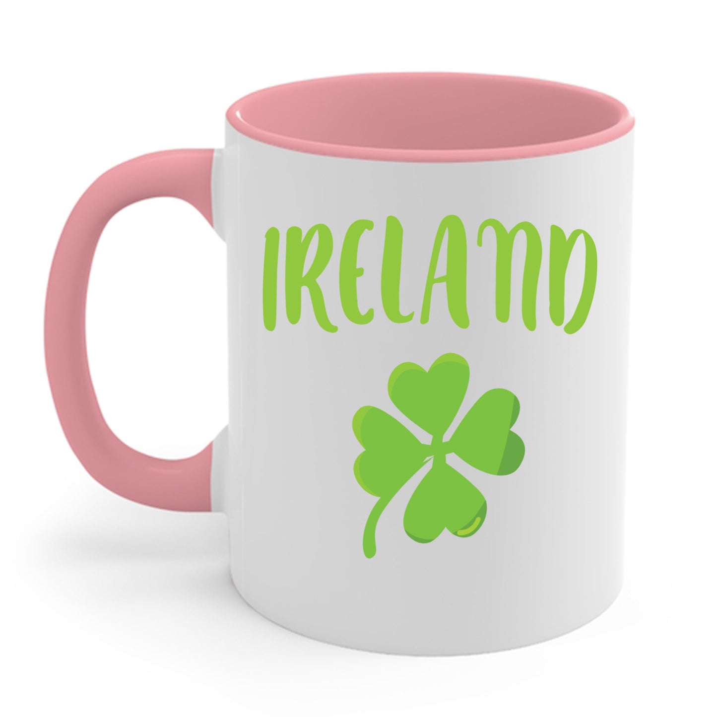 Ireland Shamrock St Patricks Day Clover Irish Coffee Mug For Men Women