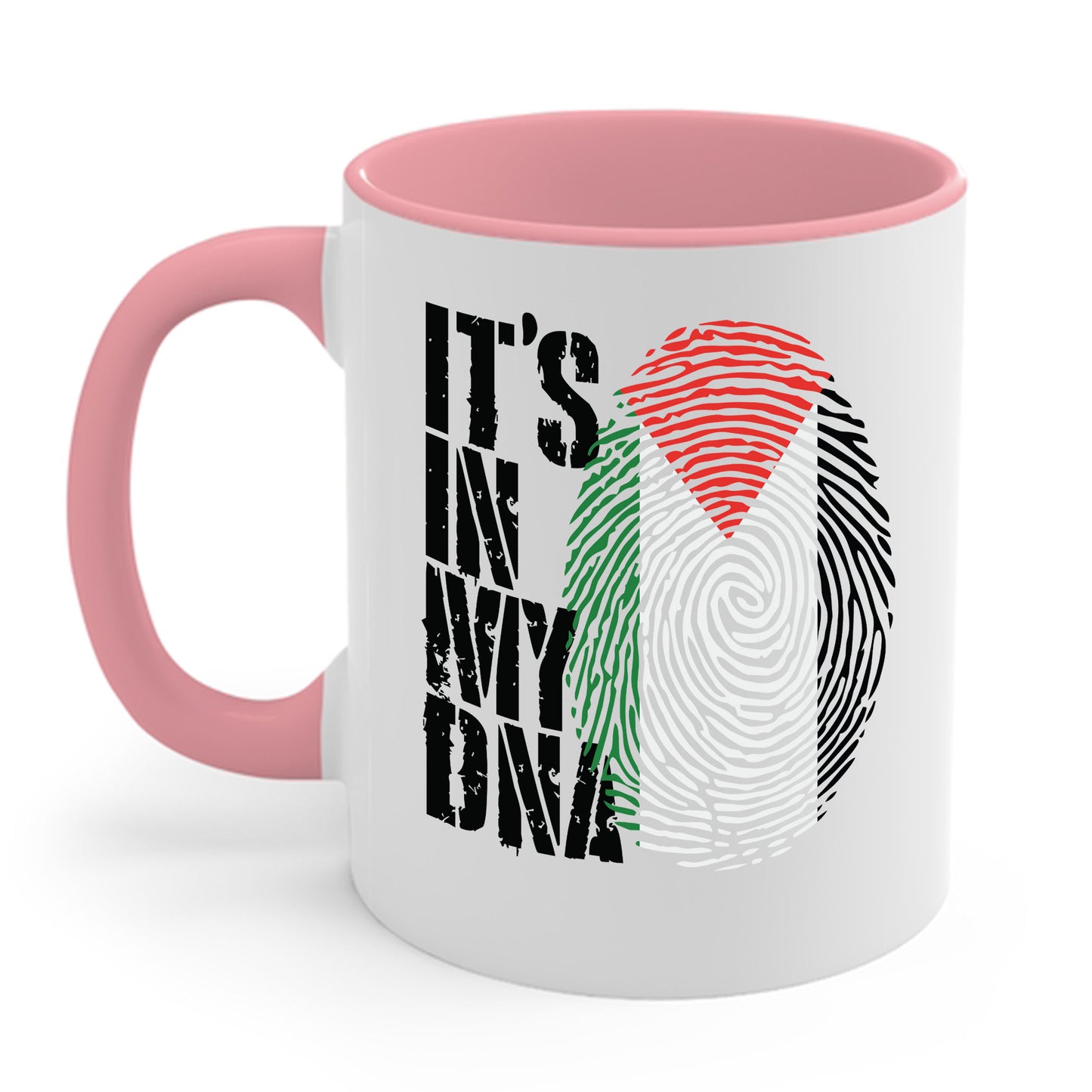 It's In My DNA Palestinian Shirt Arabic Gifts Palestine Flag Coffee Mug For Men Women