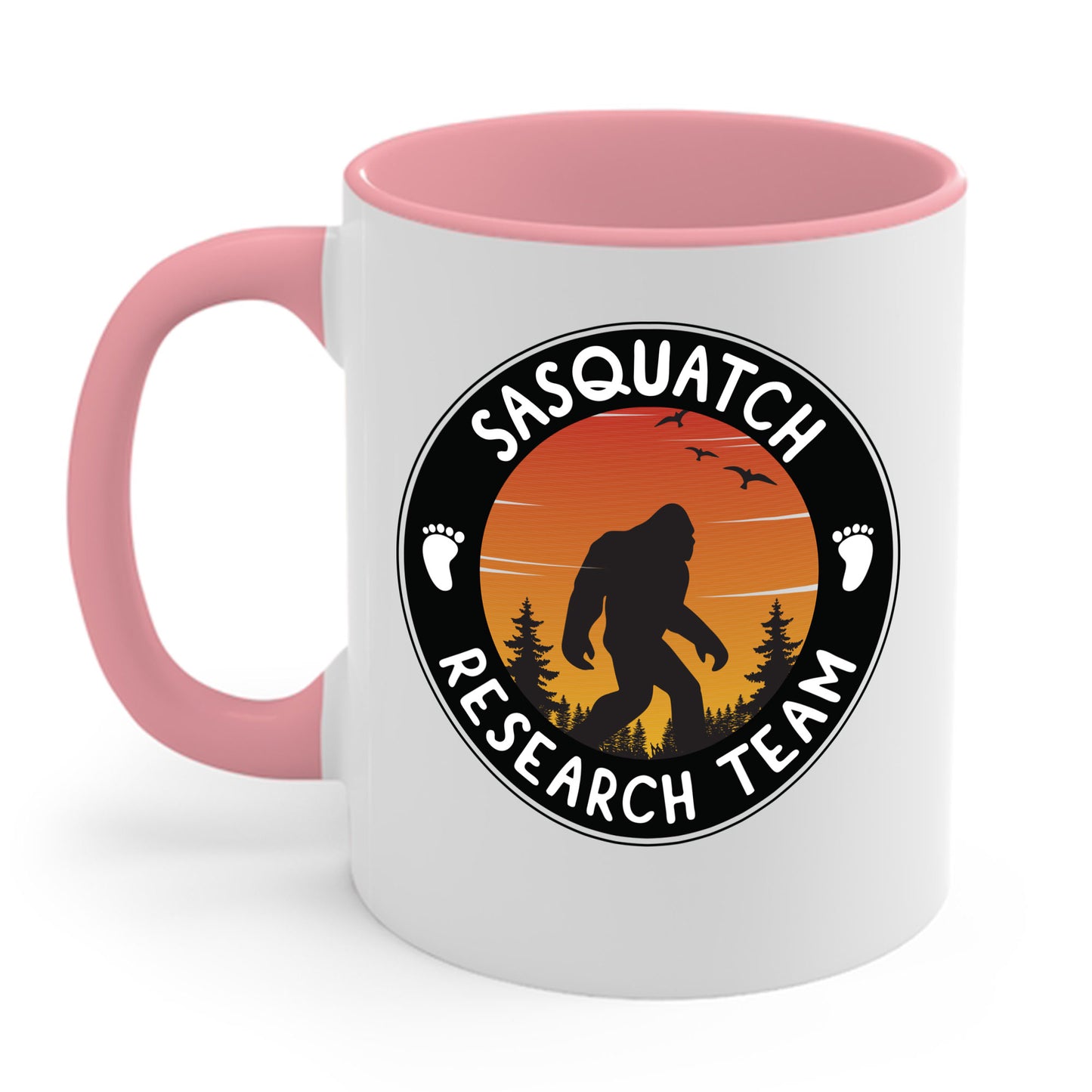 Sasquatch Research Team Bigfoot Vintage Mythical Creature Coffee Mug