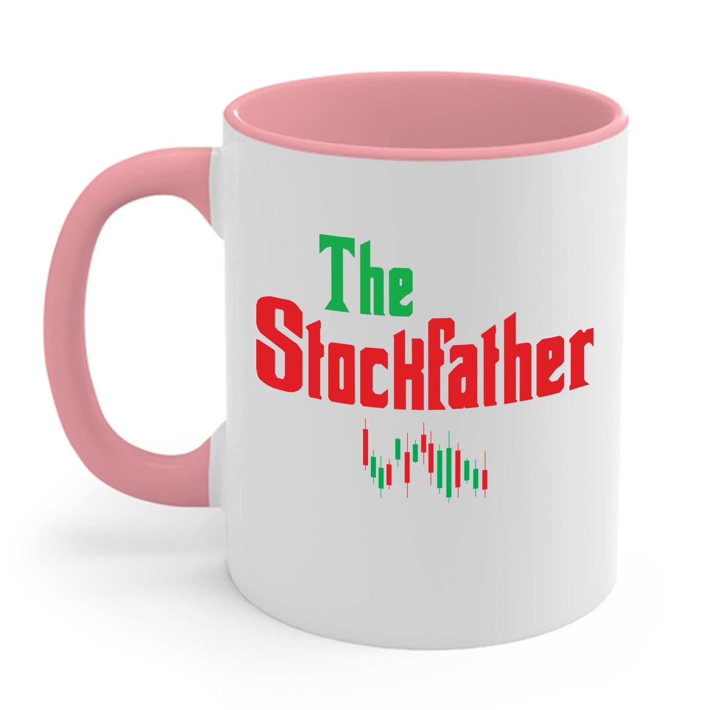 The Stockfather Stock Market Trader  Investing Investor Parody Coffee Mug For Men Women