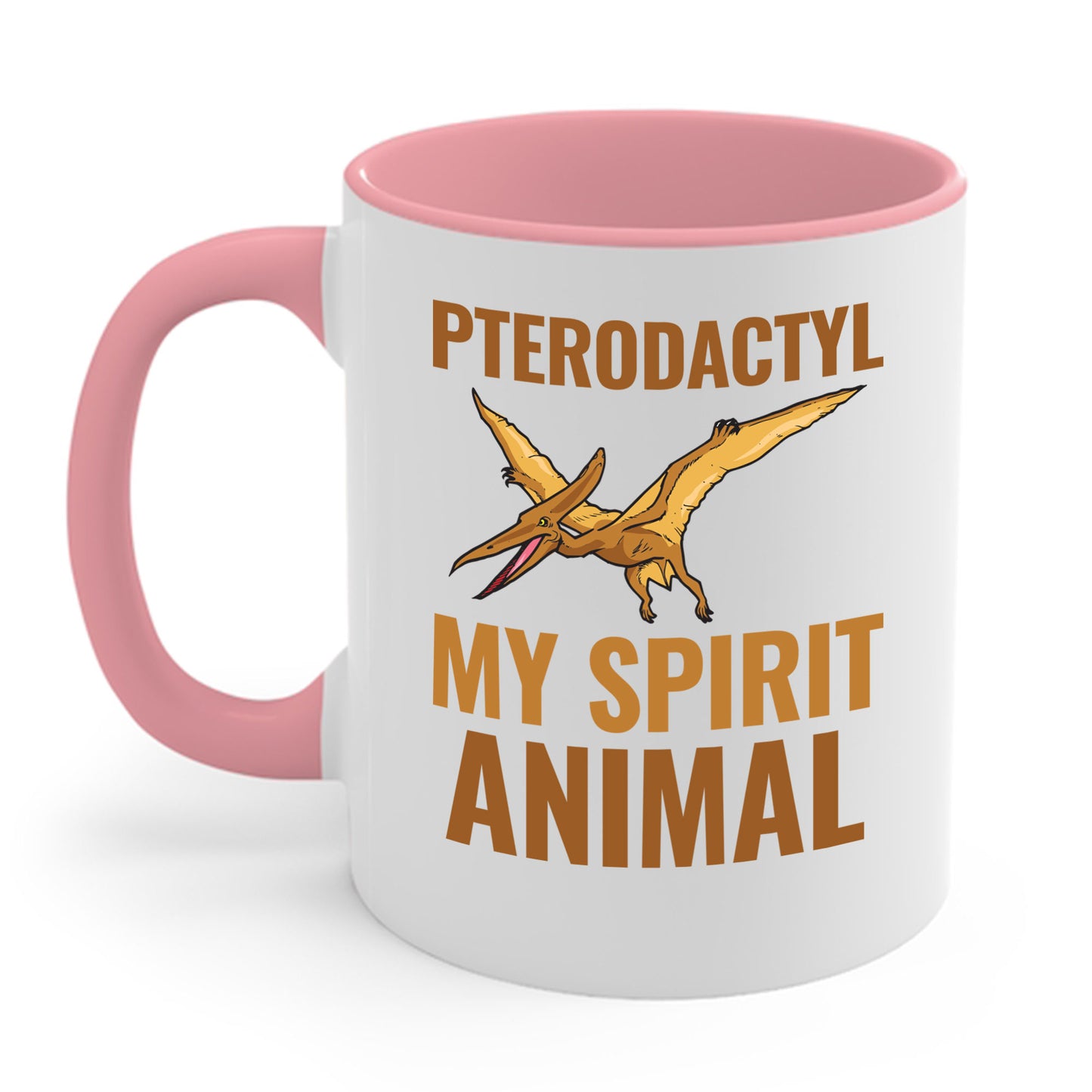 Funny Pterodactyl Is My Spirit Animal Dinosaur Gift Coffee Mug For Men Women