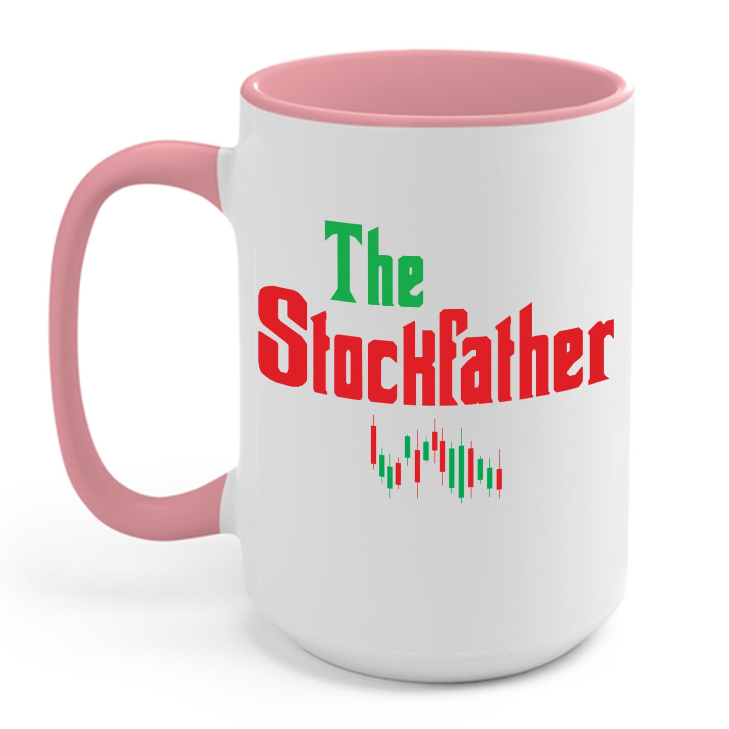 The Stockfather Stock Market Trader  Investing Investor Parody Coffee Mug For Men Women