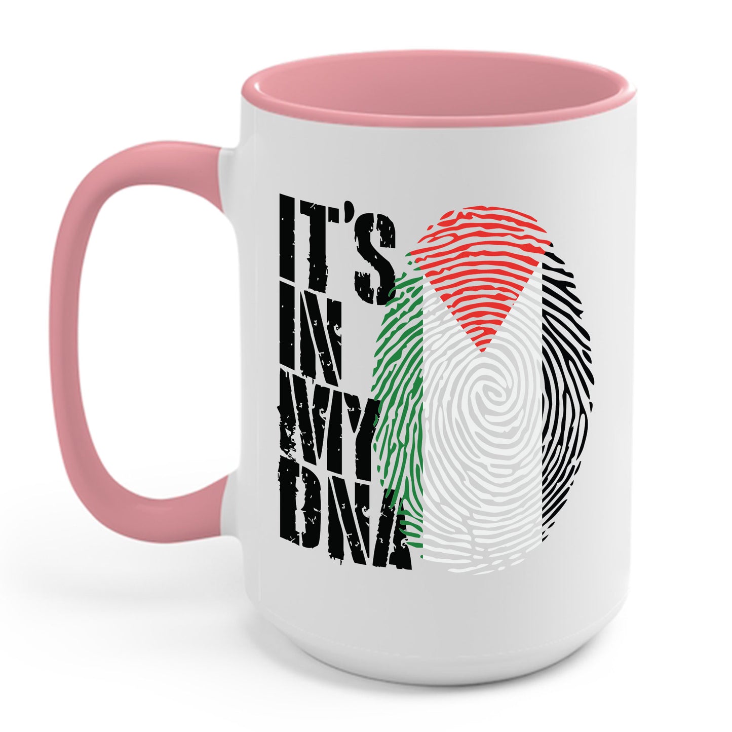 It's In My DNA Palestinian Shirt Arabic Gifts Palestine Flag Coffee Mug For Men Women