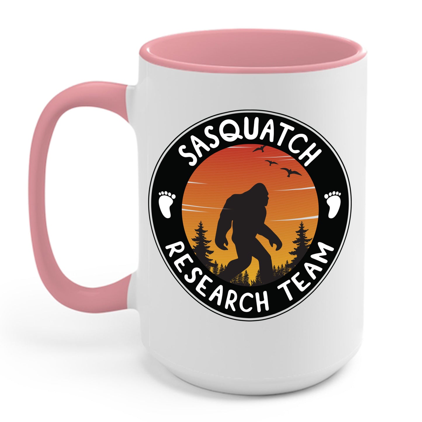 Sasquatch Research Team Bigfoot Vintage Mythical Creature Coffee Mug