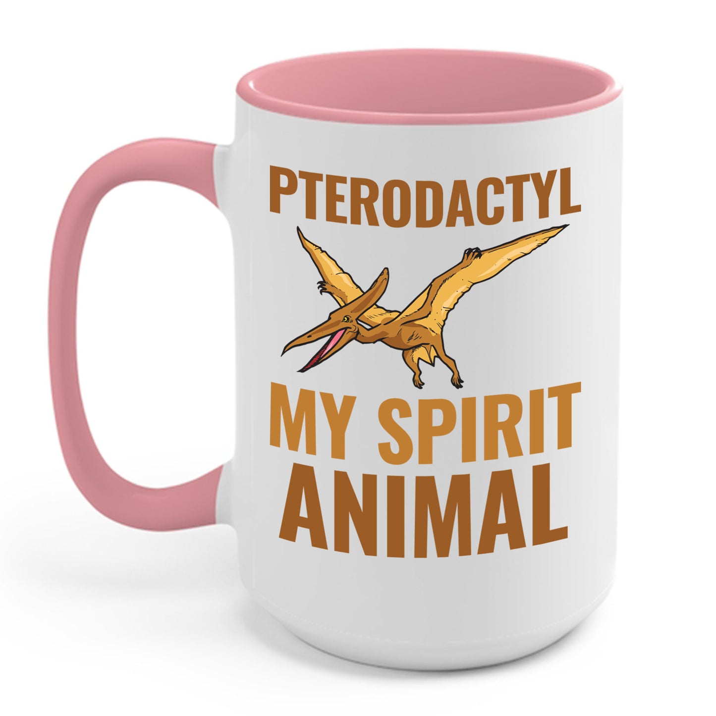 Funny Pterodactyl Is My Spirit Animal Dinosaur Gift Coffee Mug For Men Women