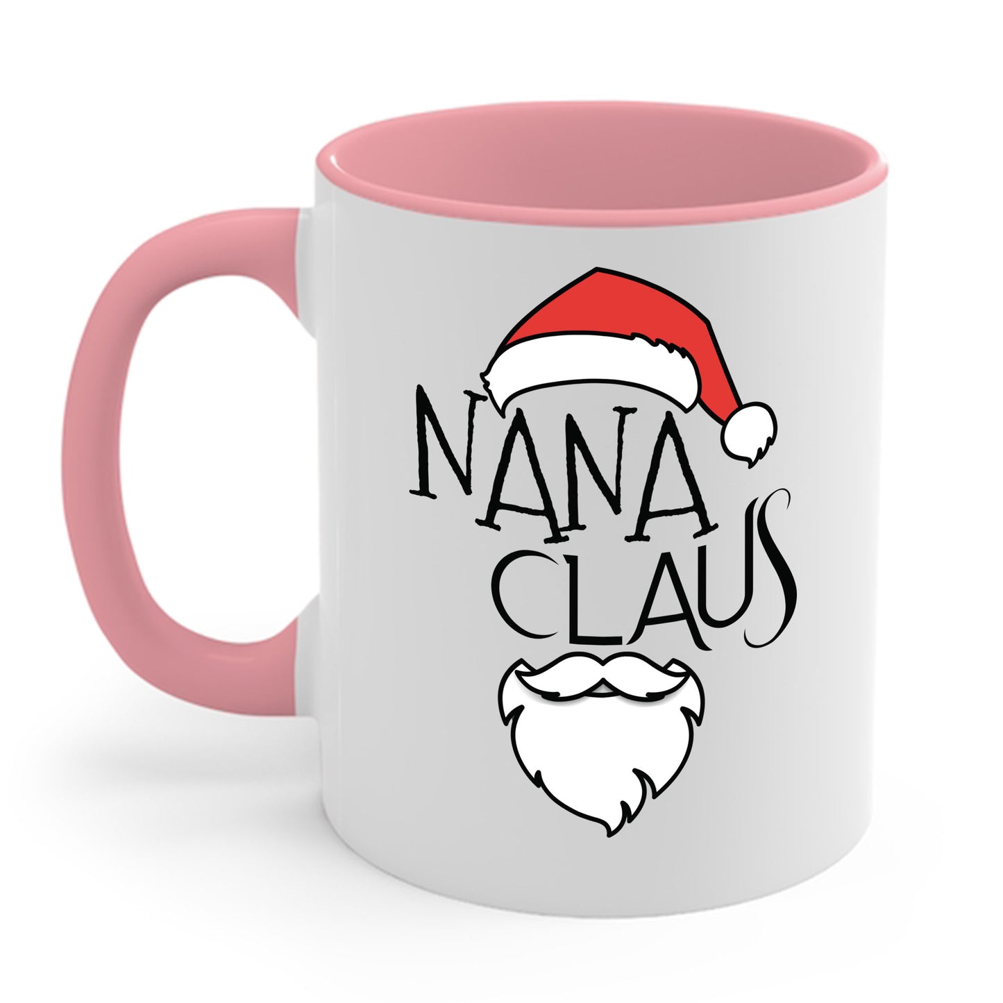 Funny Retro Nana Claus Christmas Gift Santa Costume Grandma Coffee Mug