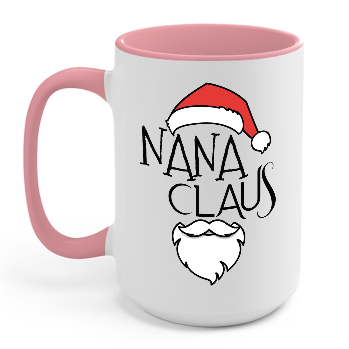 Funny Retro Nana Claus Christmas Gift Santa Costume Grandma Coffee Mug