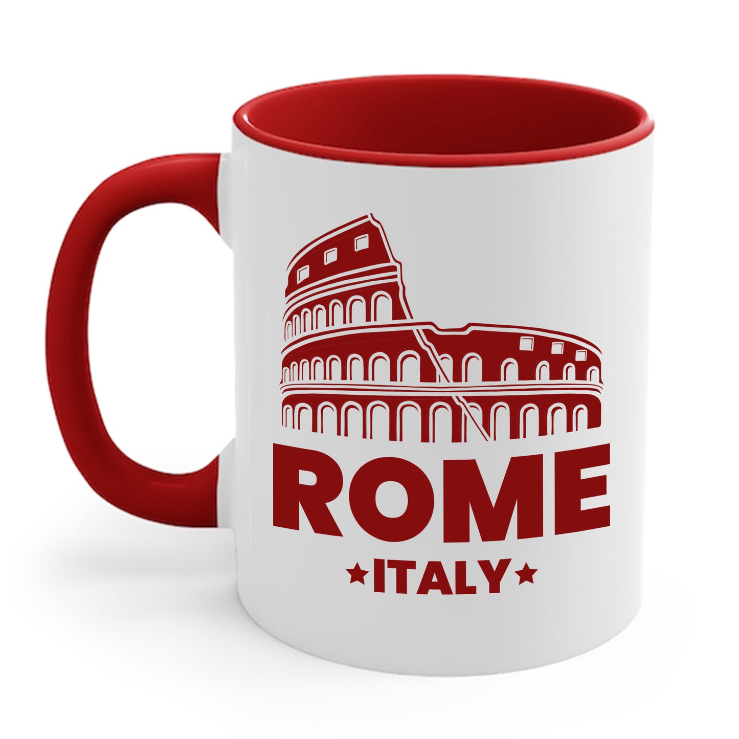 Cool Vintage Roma Italia Colosseum Souvenirs, Rome Italy Coffee Mug For Men Women Tourist