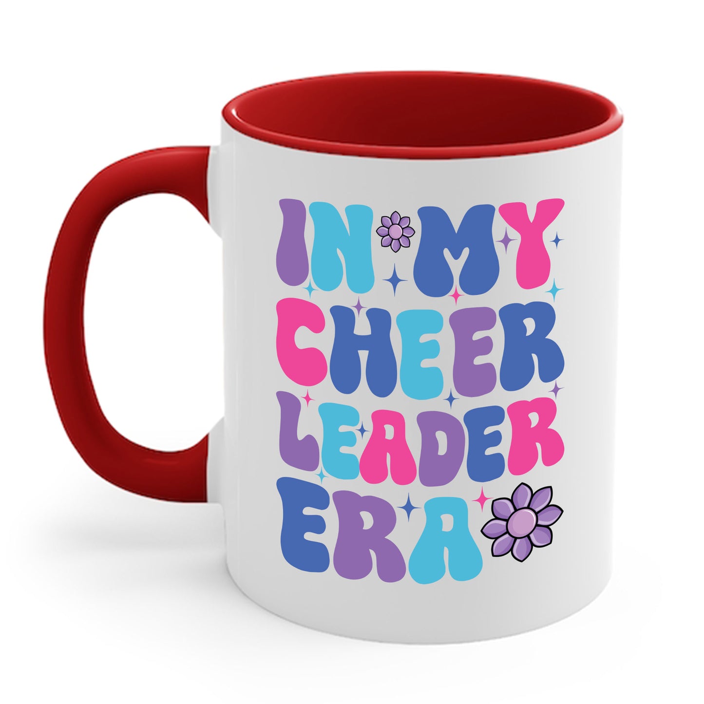 Funny In My Cheerleader Era Cheerleading Girls Teens Women Coffee Mug