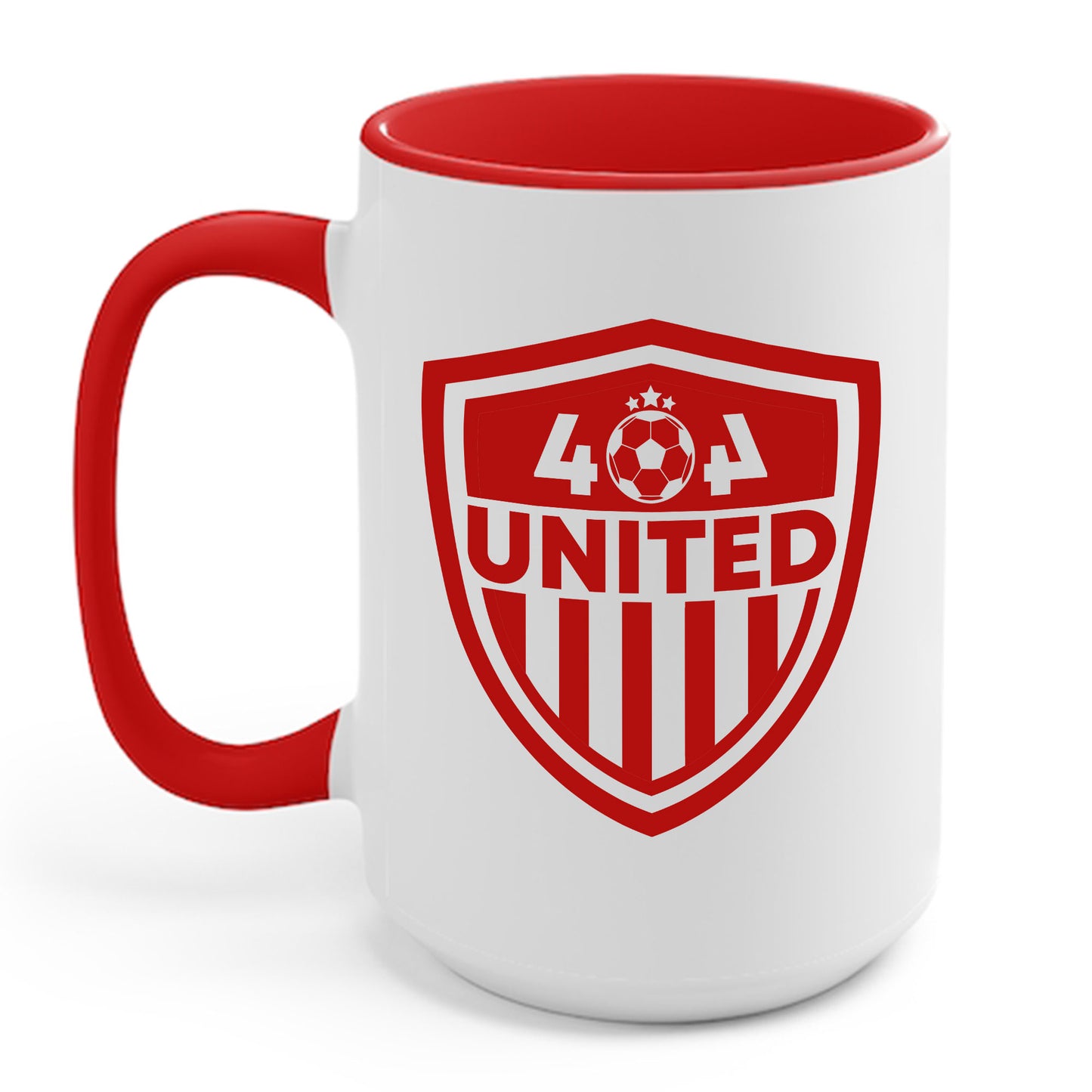 Funny 404 United Atlanta Soccer Badge Jersey Coffee Mug For Soccer Lover Men Women