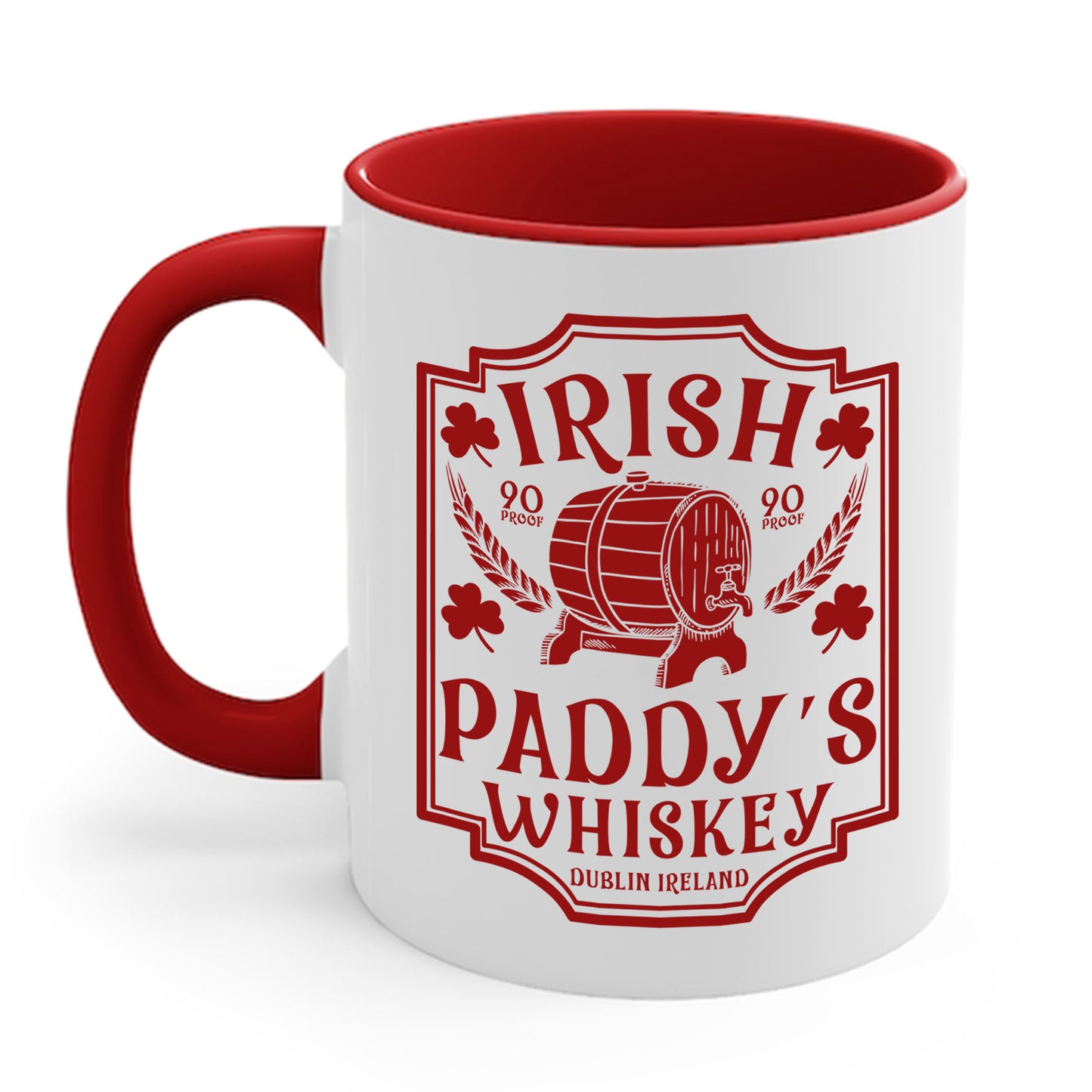 Funny St. Patrick's Day Paddys Irish Whiskey Coffee Mug For Men Women