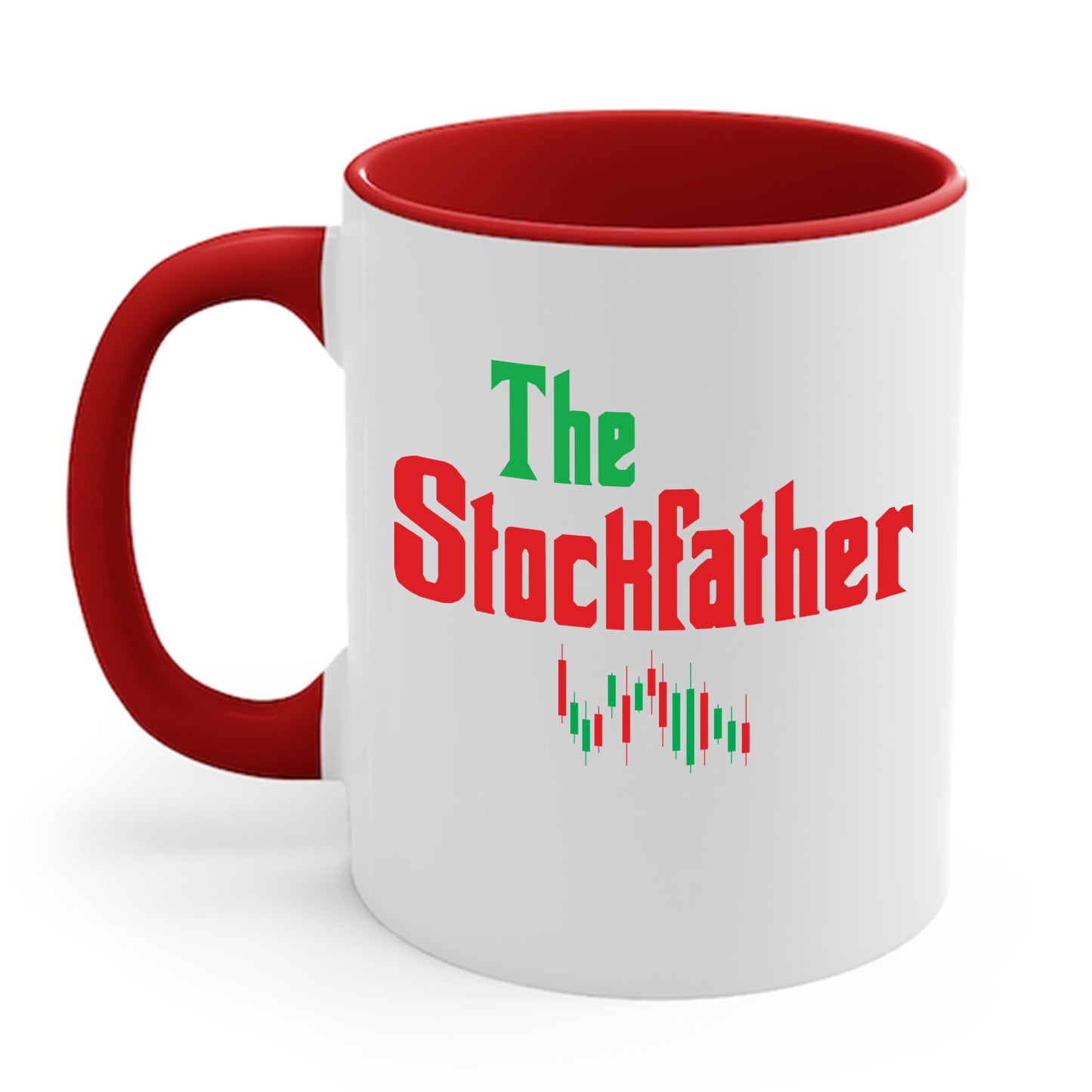 The Stockfather Stock Market Trader  Investing Investor Parody Coffee Mug For Men Women