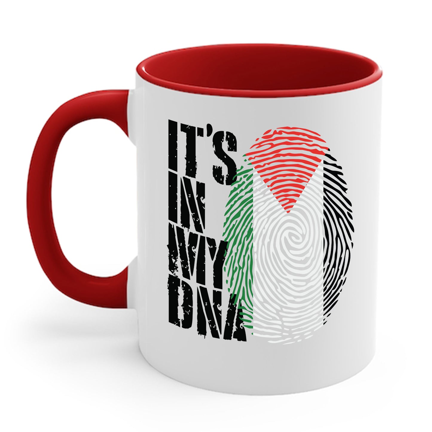 It's In My DNA Palestinian Shirt Arabic Gifts Palestine Flag Coffee Mug For Men Women