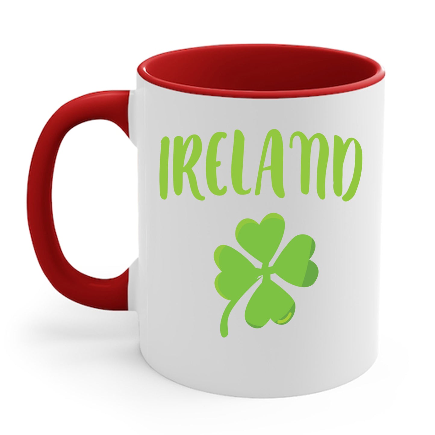 Ireland Shamrock St Patricks Day Clover Irish Coffee Mug For Men Women