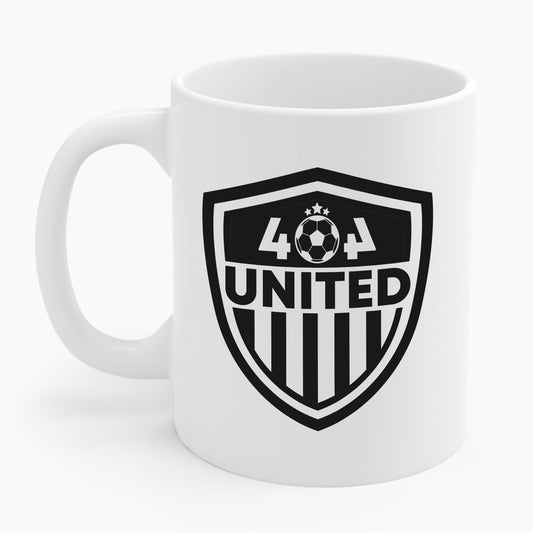 Funny 404 United Atlanta Soccer Badge Jersey Coffee Mug For Soccer Lover Men Women