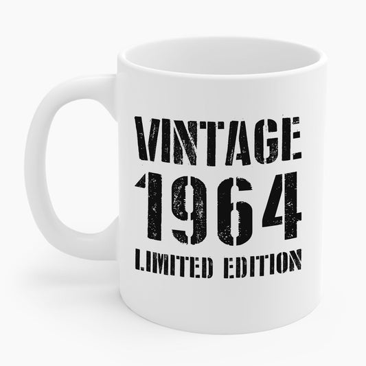 Funny Vintage 1964 60th Birthday Gifts 60 Year Old Tumbler For Men Women