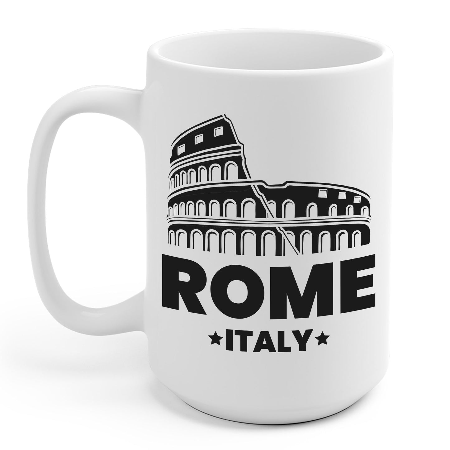 Cool Vintage Roma Italia Colosseum Souvenirs, Rome Italy Coffee Mug For Men Women Tourist