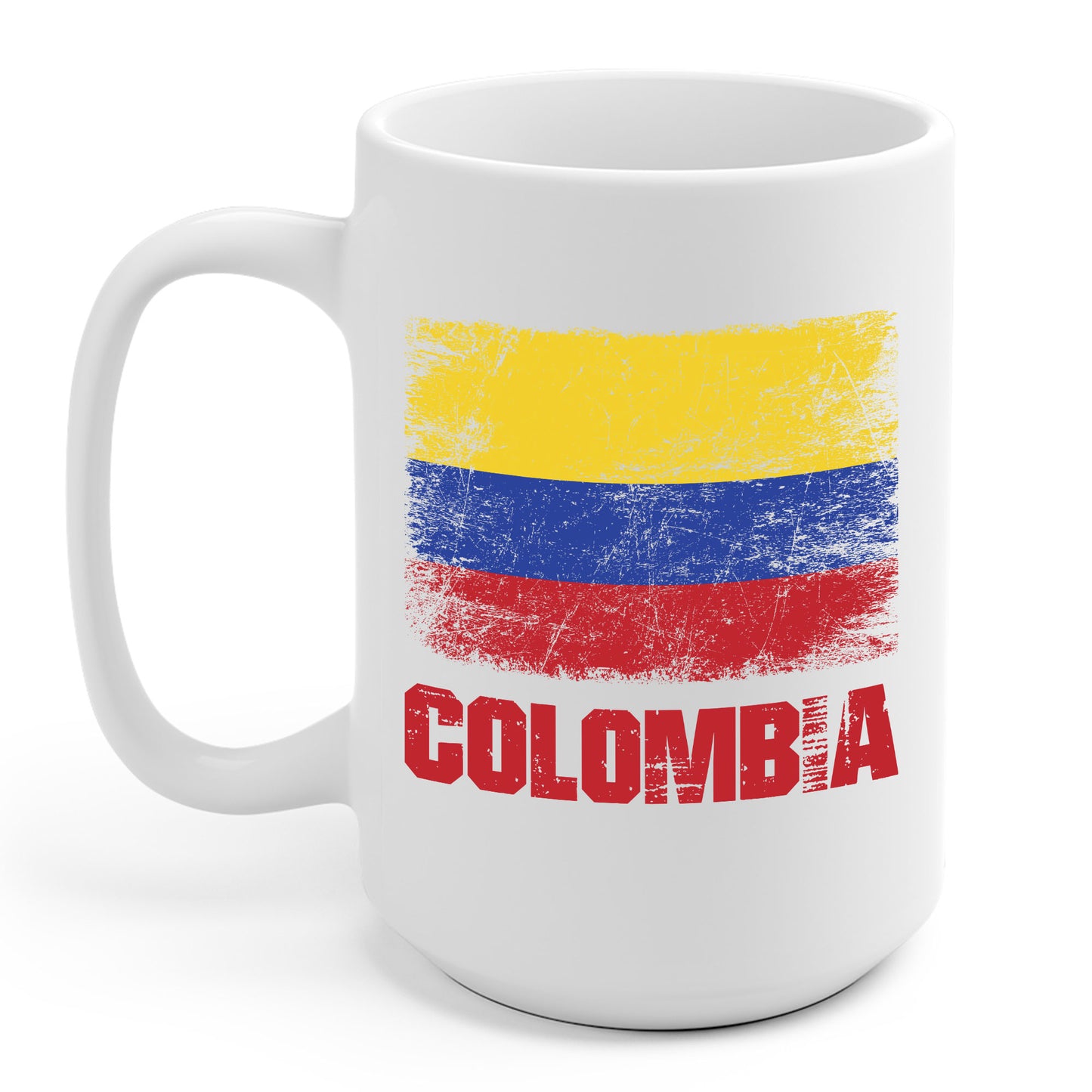 Colombia Columbian Flag Outfit Coffee Mug For Men Women