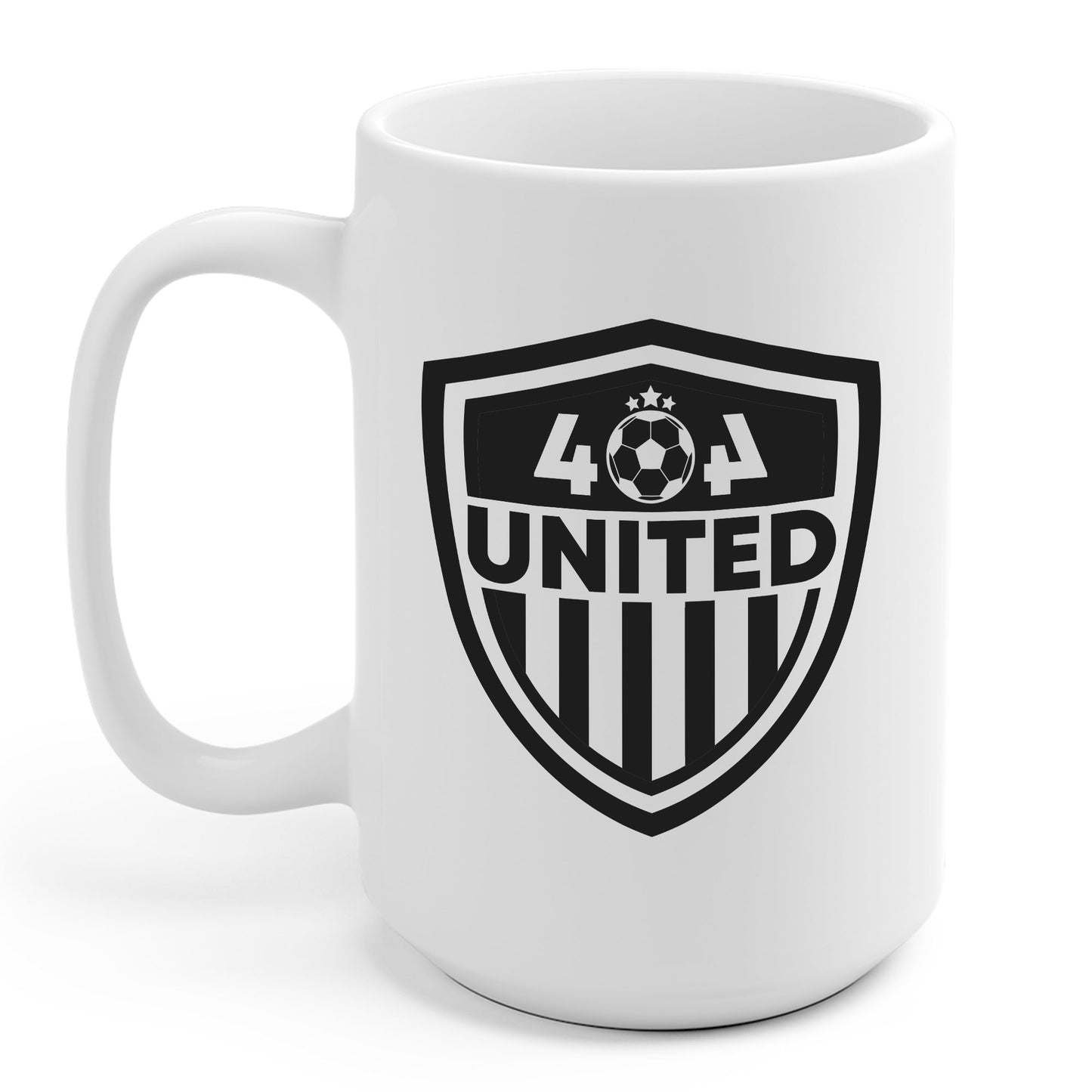 Funny 404 United Atlanta Soccer Badge Jersey Coffee Mug For Soccer Lover Men Women