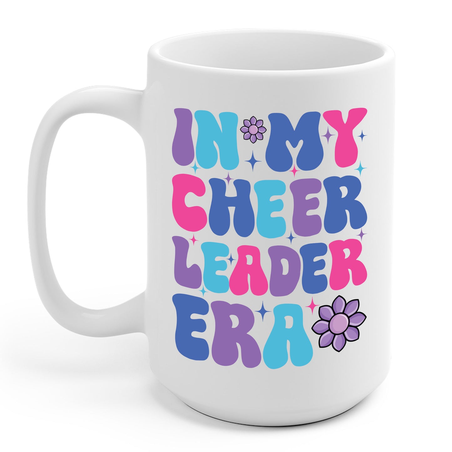 Funny In My Cheerleader Era Cheerleading Girls Teens Women Coffee Mug