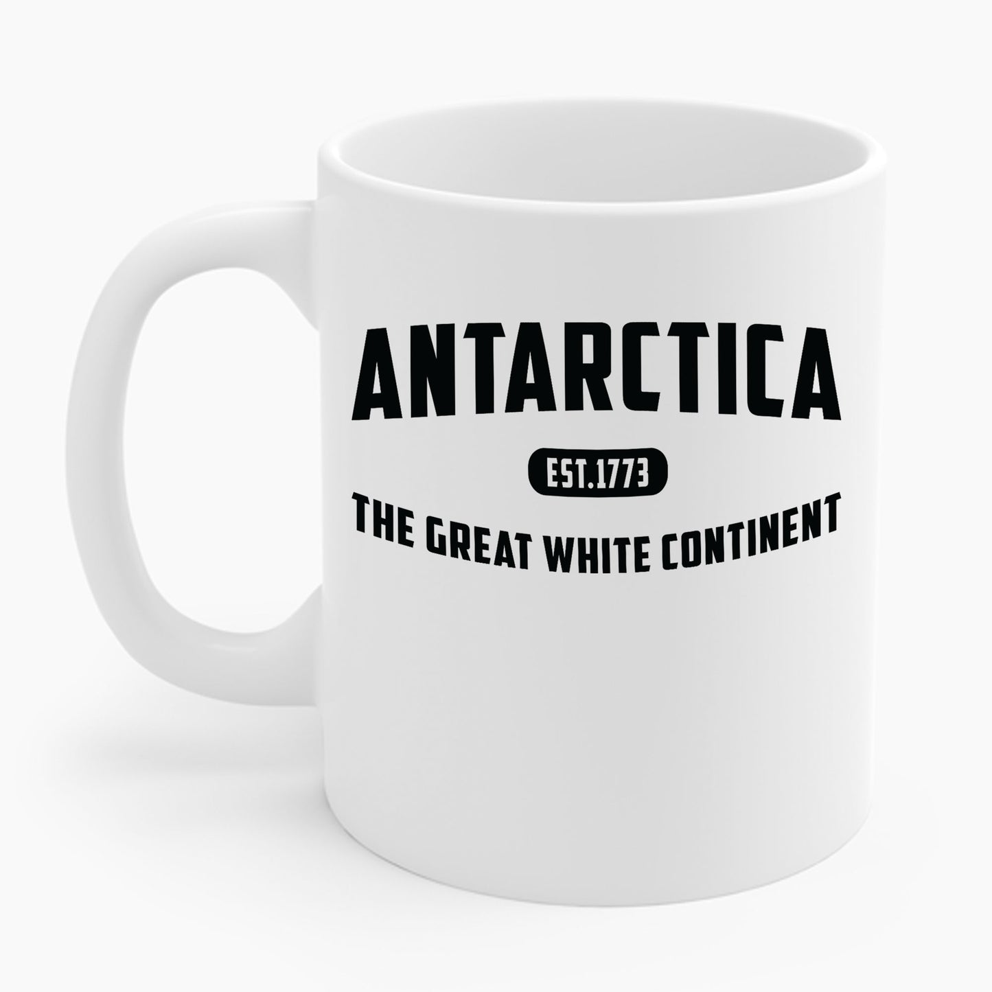 Antarctica Est. 1773 Vintage Artic Great White Continent Coffee Mug For Men Women