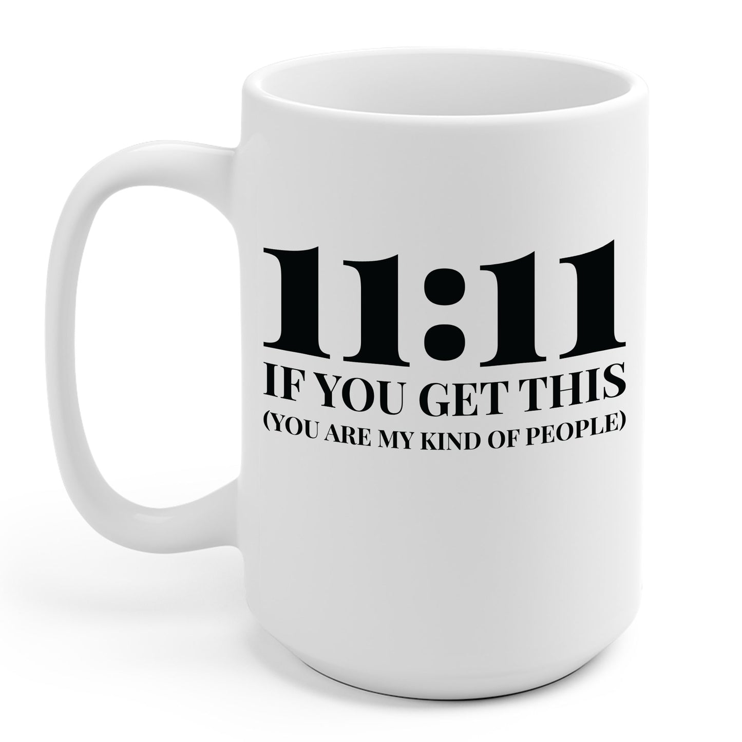 Funny 1111 Manifestation Numerology Angel Number Coffee Mug For Men Women