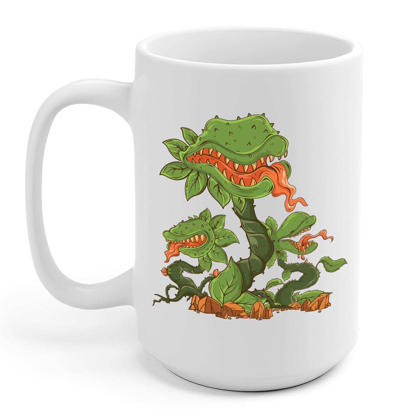 Venus Fly Trap Mug Monster Carnivorous Plants Coffee Mug For Men Women