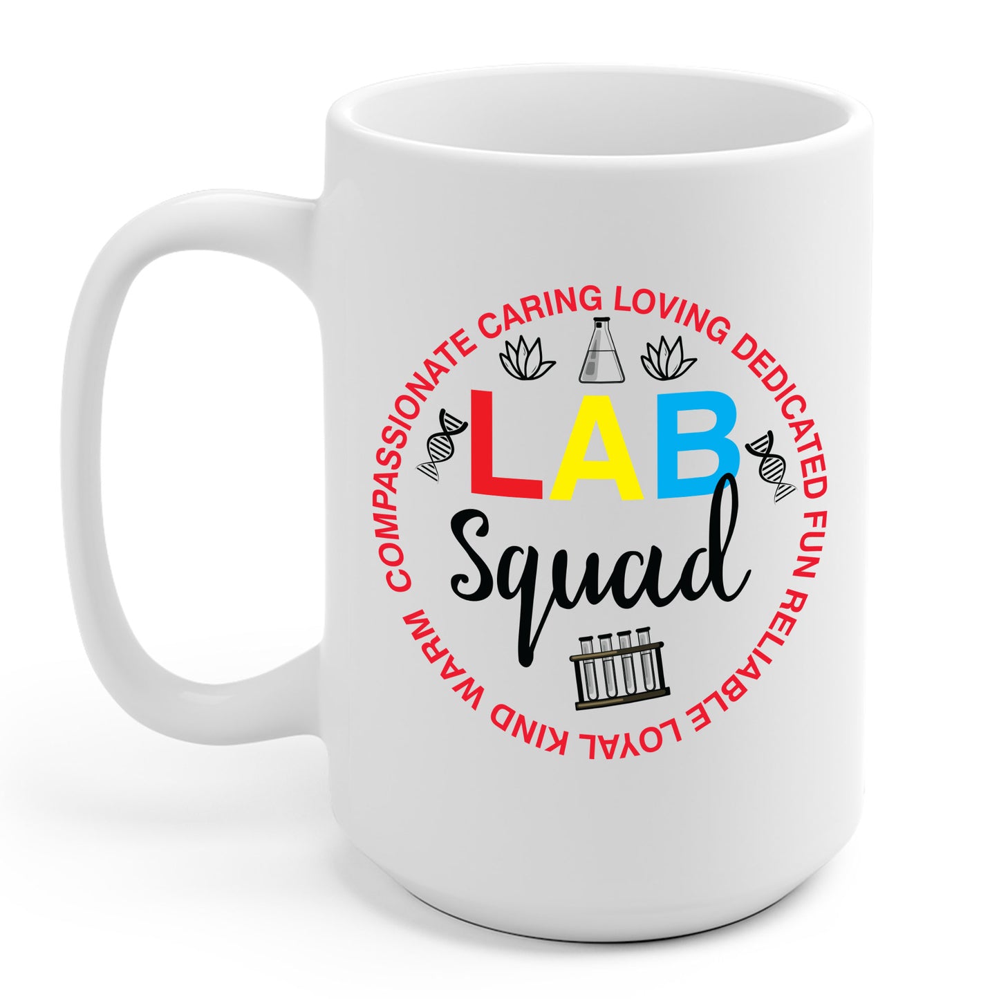 Funny Lab Squad Lab Week 2024 Medical Laboratory Technician Coffee Mug For Men Women