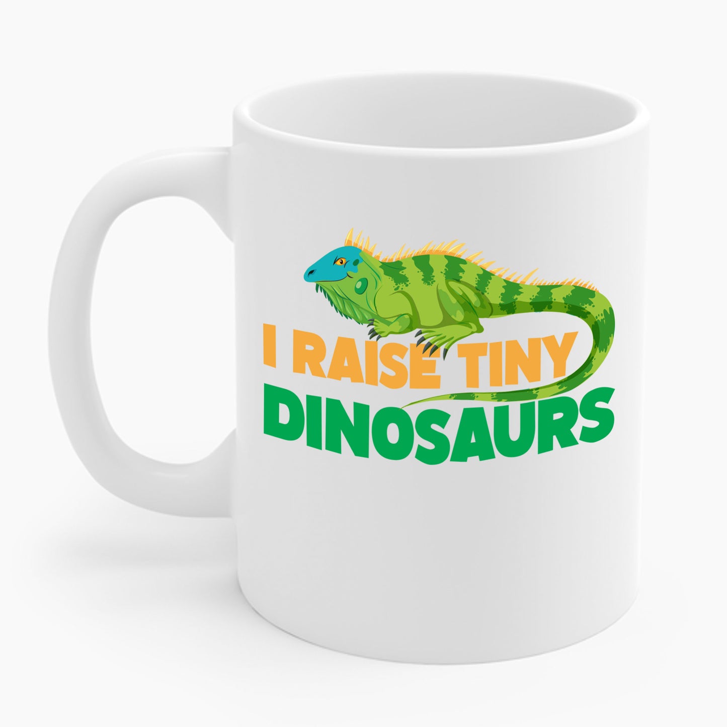 Funny Leopard Gecko I Raise Tiny Dinosaurs Lizard Reptile Geckos Coffee Mug For Men Women