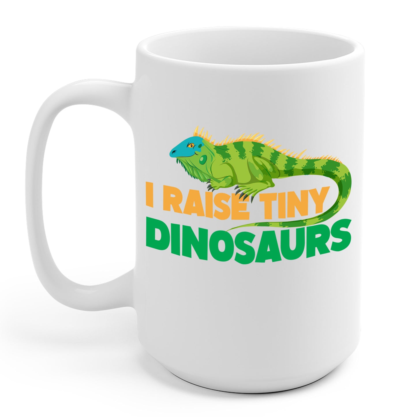 Funny Leopard Gecko I Raise Tiny Dinosaurs Lizard Reptile Geckos Coffee Mug For Men Women