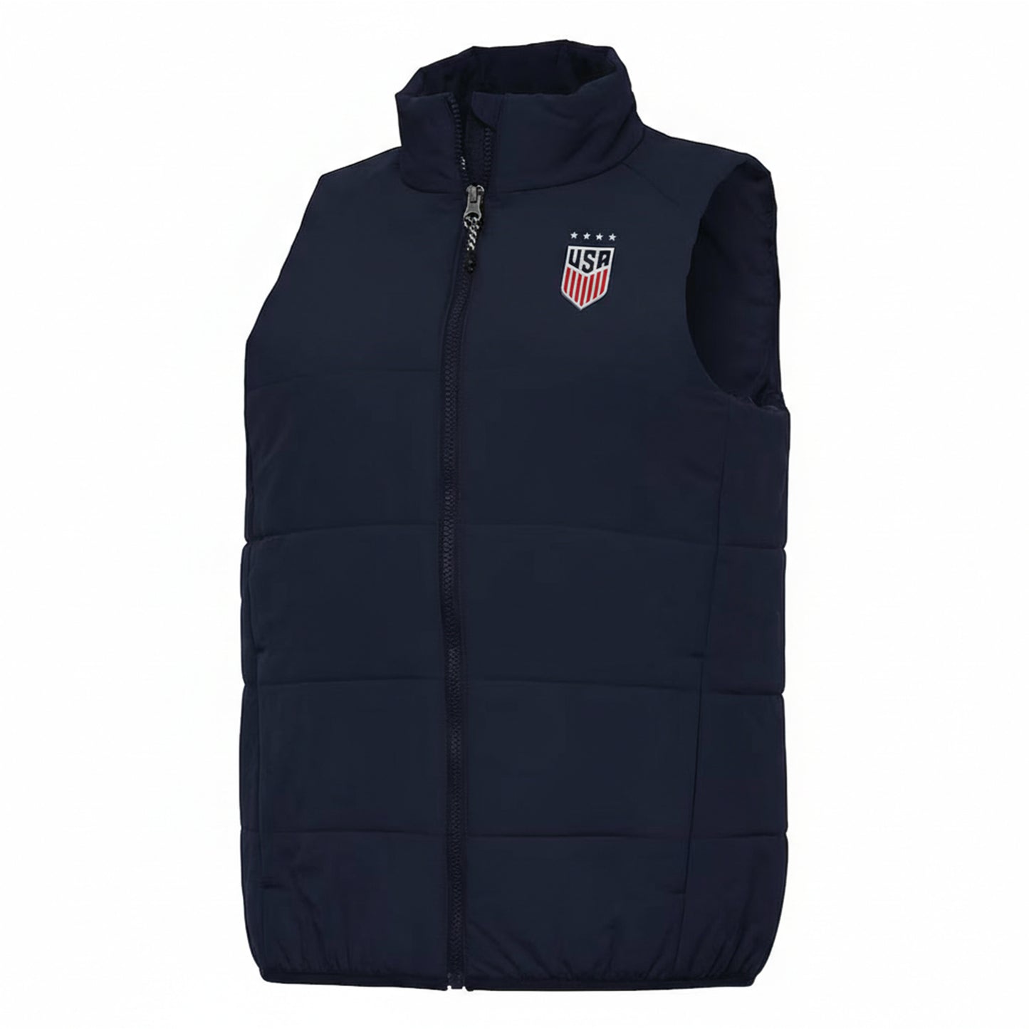 Women's  Navy USWNT Experience Full-Zip Vest