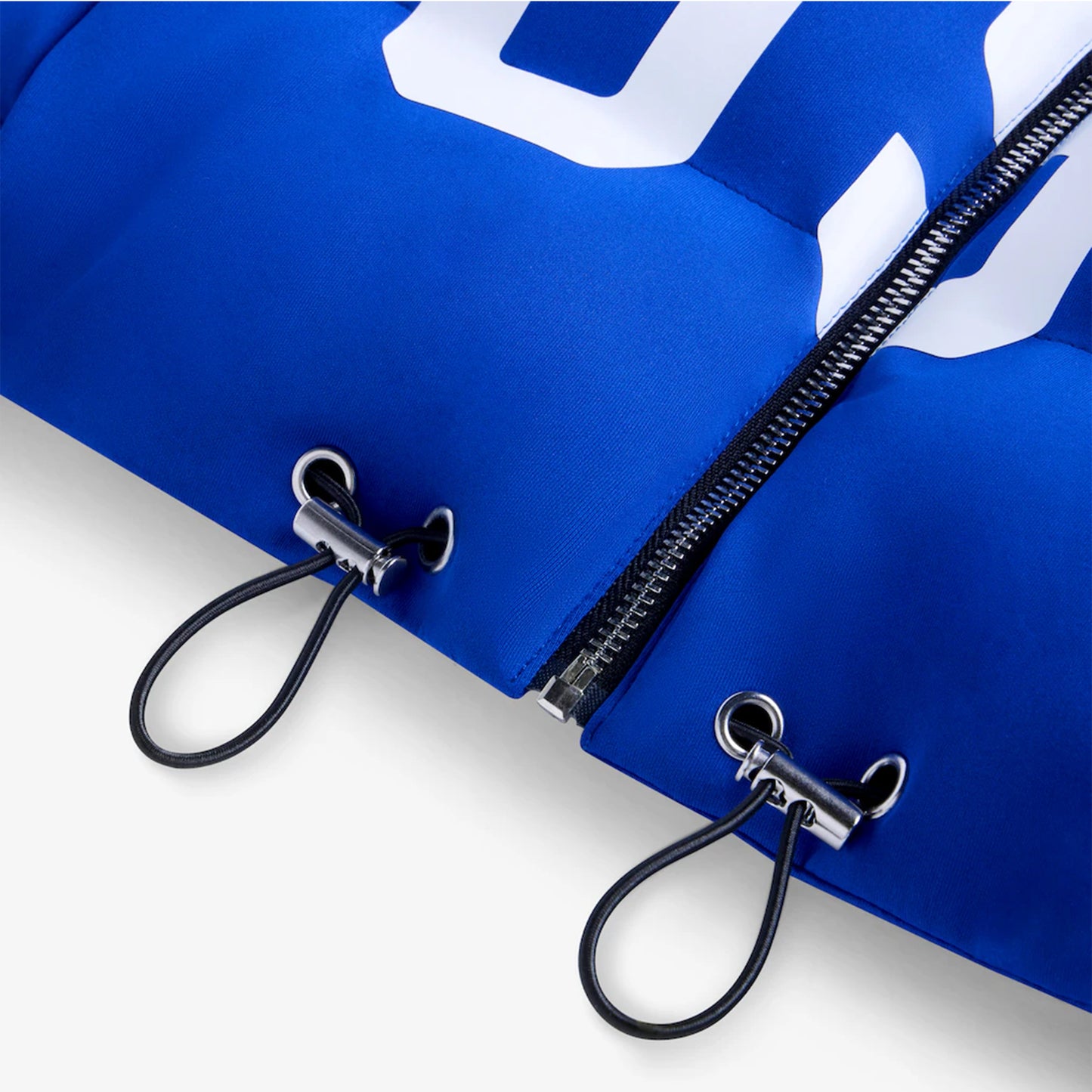 Women's Blue Team USA Cropped Puffer Jacket