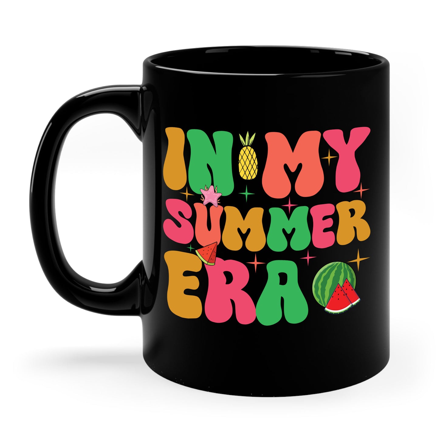 Funny In My Summer Era Summer Break Beach Family Matching Vacation Coffee Mug For Men Women