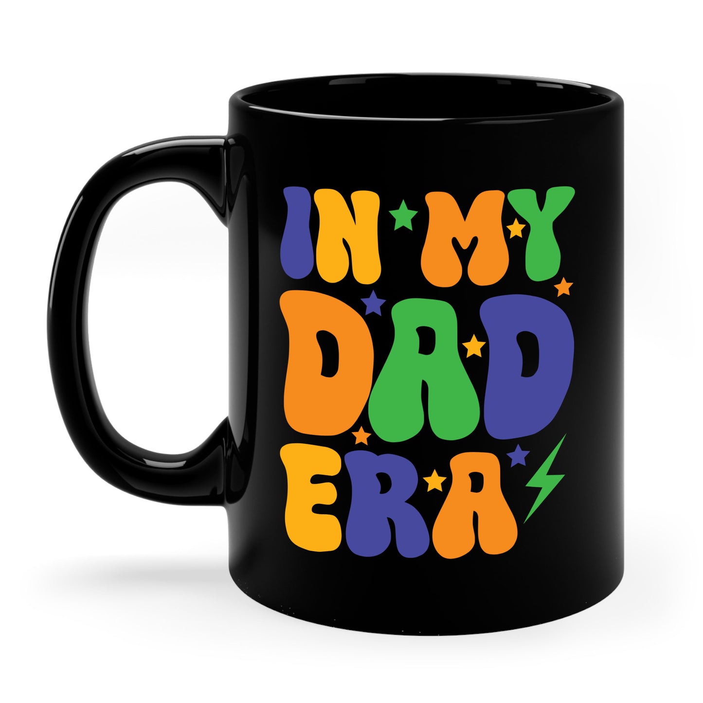 Funny Groovy In My Dad Era Funny Dad Father Daddy Era Coffee Mug For Men