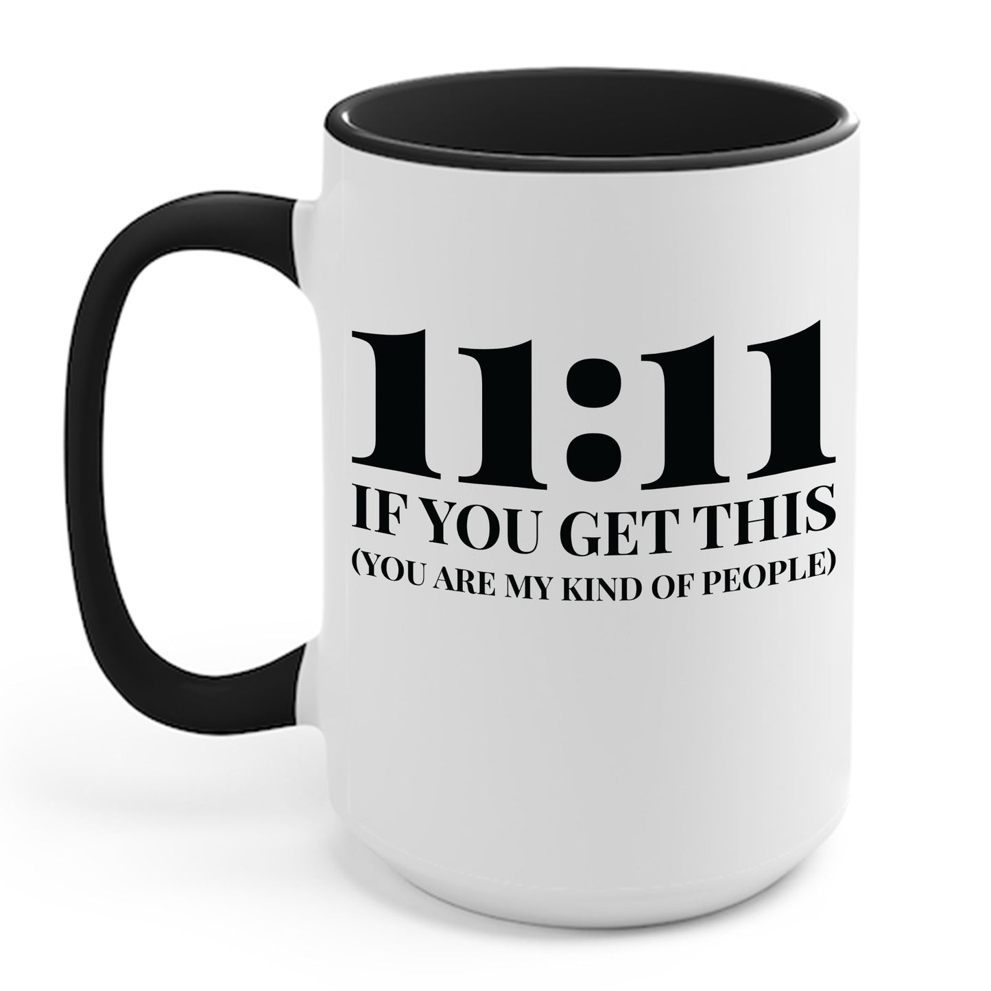 Funny 1111 Manifestation Numerology Angel Number Coffee Mug For Men Women