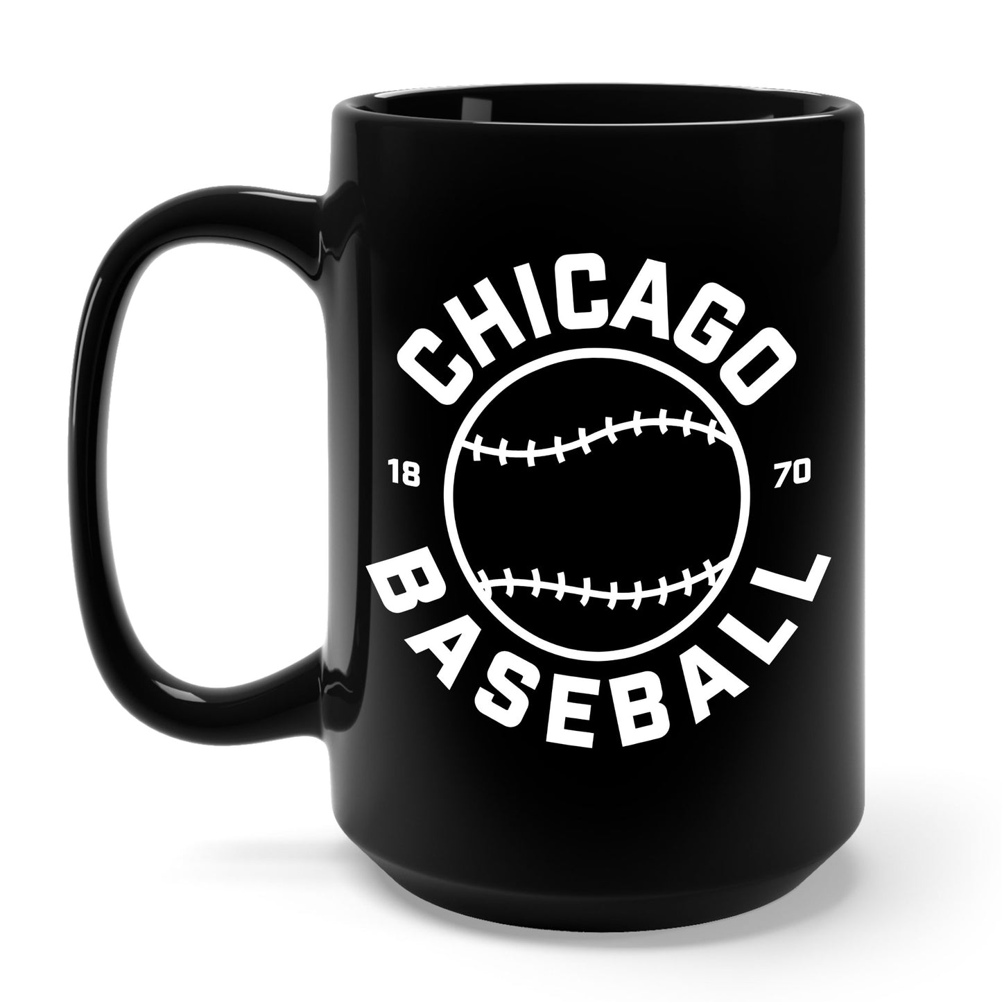 Chicago Baseball Gameday Fan Gear Sports Baseballer Coffee Mug For Men Women