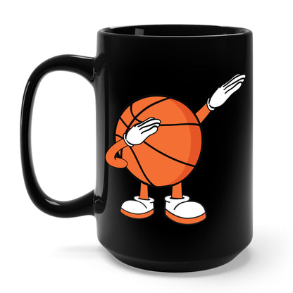 Funny Dabbing Basketball Dancing Ball Game In Shoes Coffee Mug For Men Women