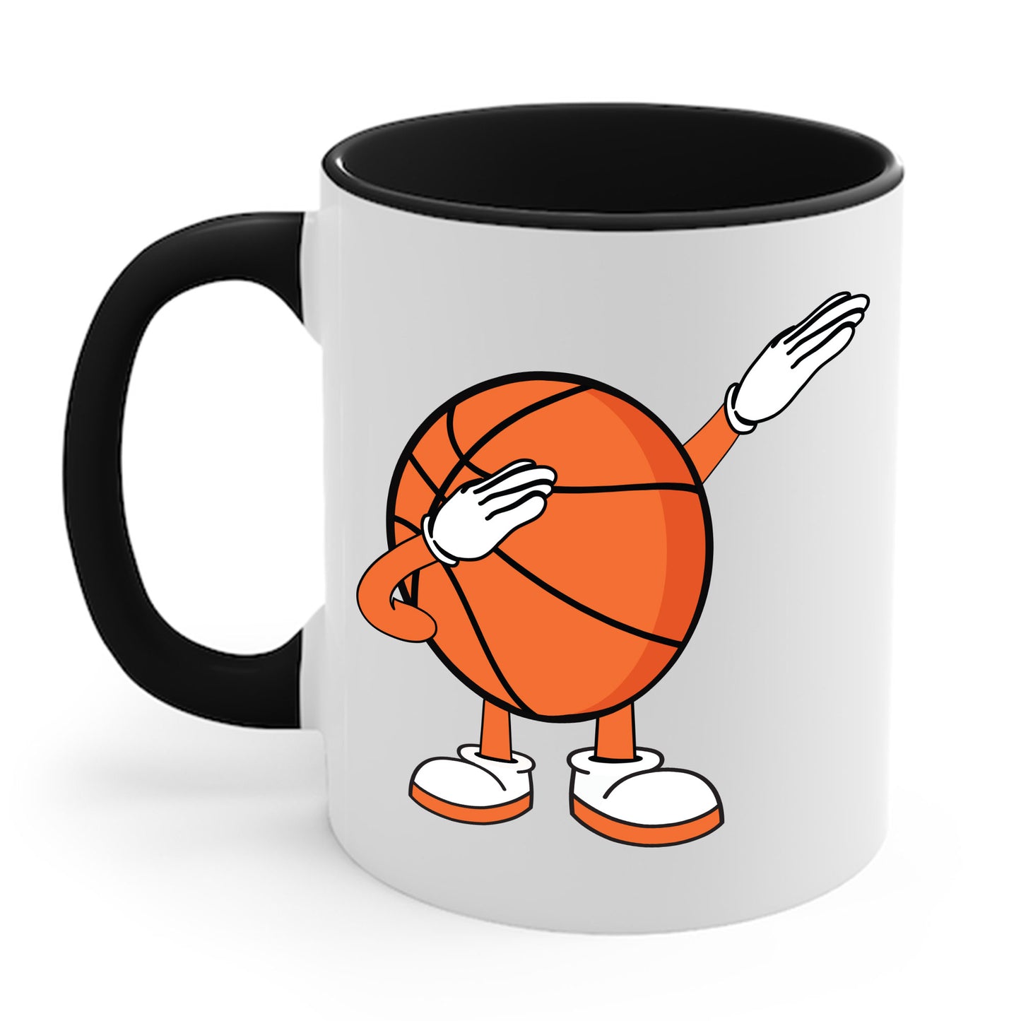 Funny Dabbing Basketball Dancing Ball Game In Shoes Coffee Mug For Men Women