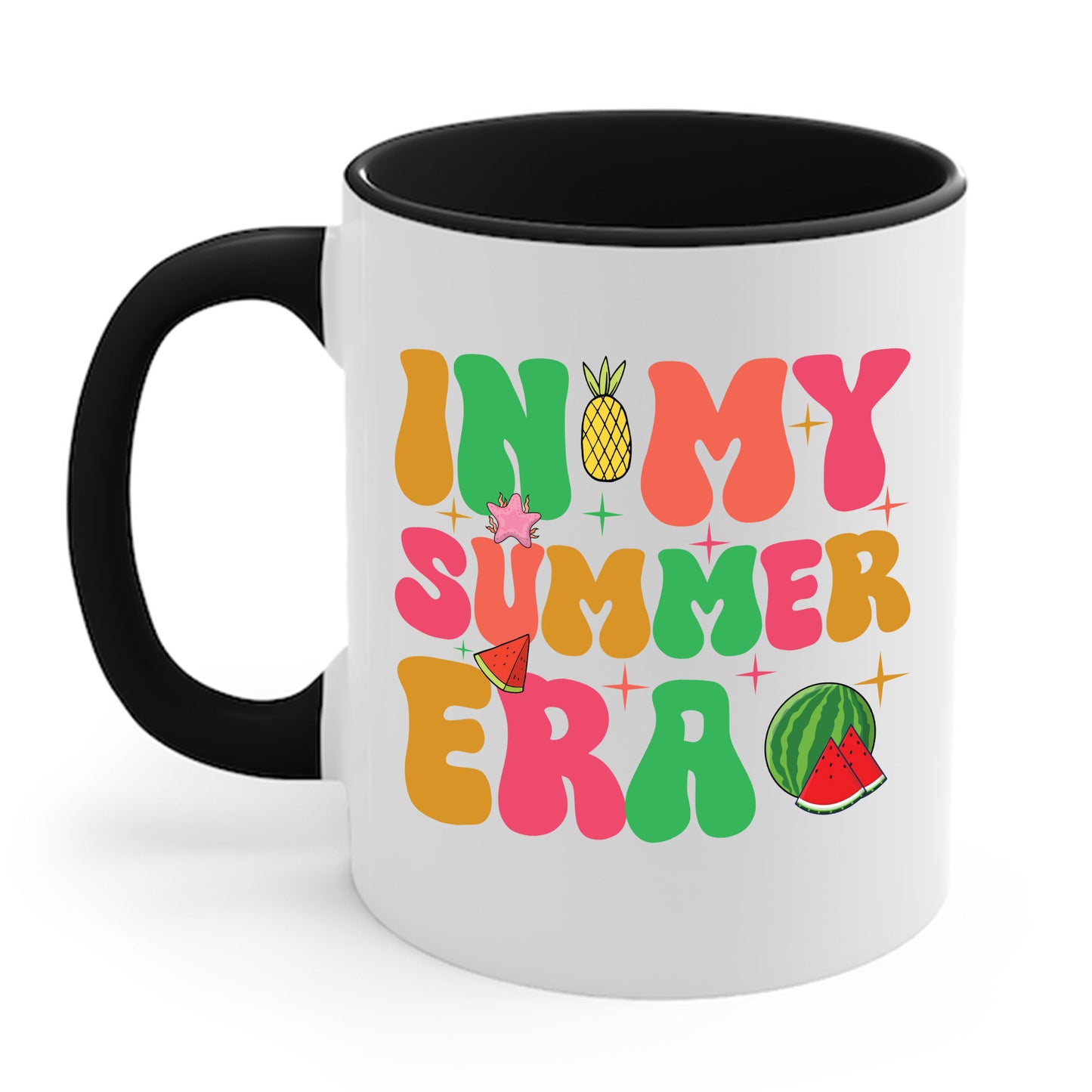 Funny In My Summer Era Summer Break Beach Family Matching Vacation Coffee Mug For Men Women