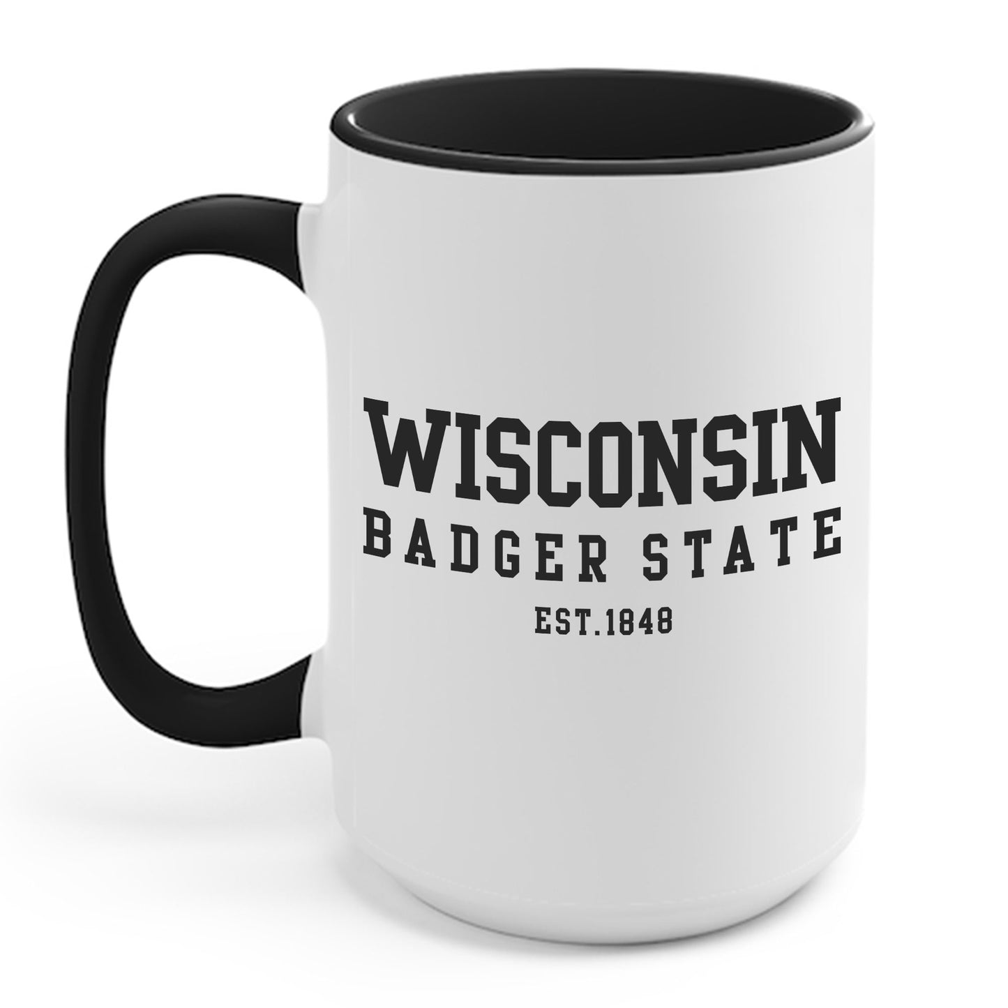 Wisconsin Coffee Mug Vintage Sports Wisconsinan WI Tee For Men Women